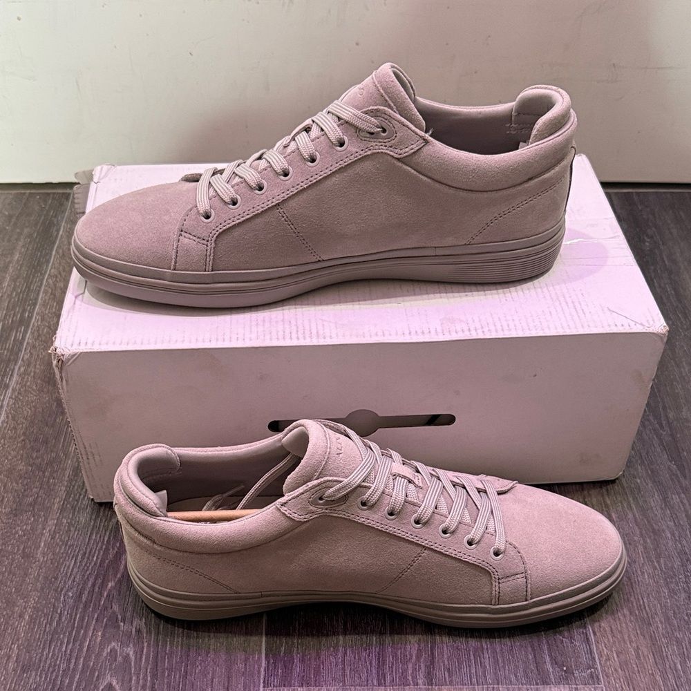 Aldo Men's Suede Sneakers - Light Gray